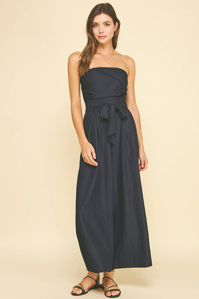 TUBE SLEEVELESS JUMPSUIT - 6522B