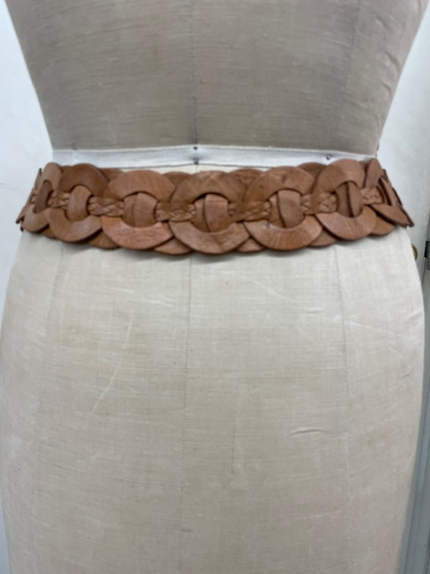 Woven Leather Belt