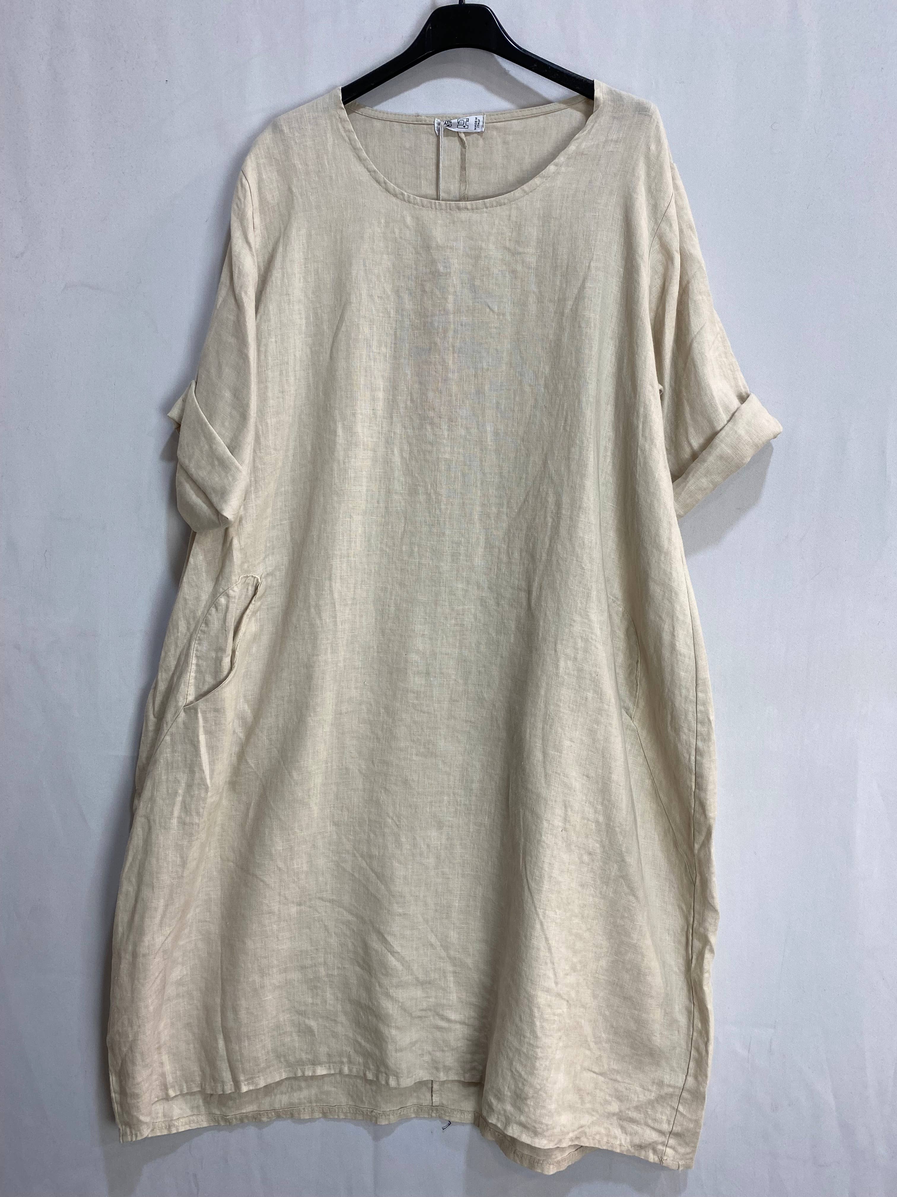 LINEN DRESS 167 SPRING SUMMER CLOTHING