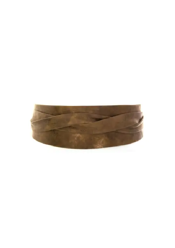 Wrap Belt – Truffle | Statement Finish | Adjustable One size