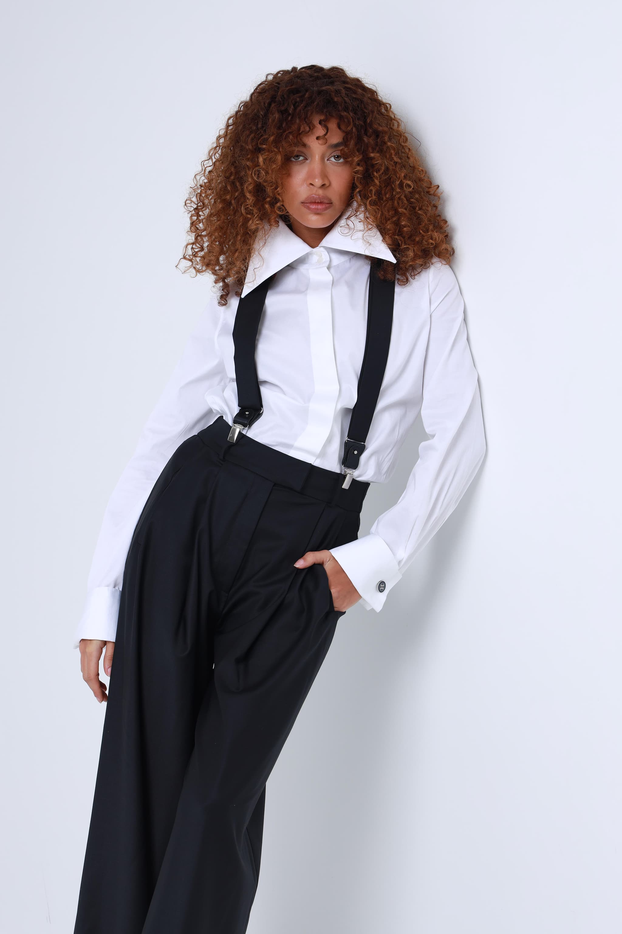 Imperiosa Classic White Shirt with French Cuffs