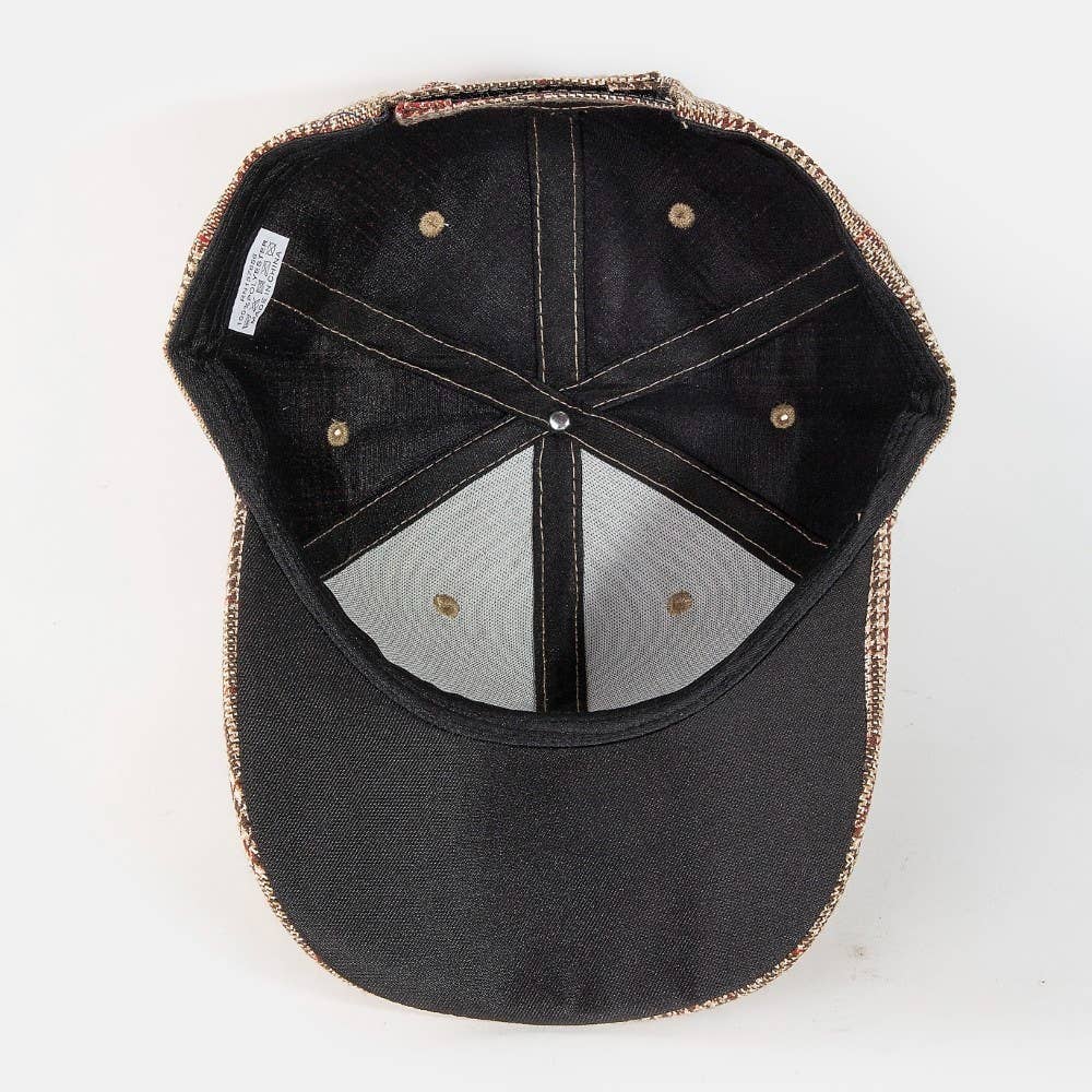 Glen Plaid Trucker Hat